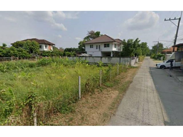 ขายที่ดินตำบลดอนแก้วแม่ริมติดถนนโฉนดพร้อมโอน