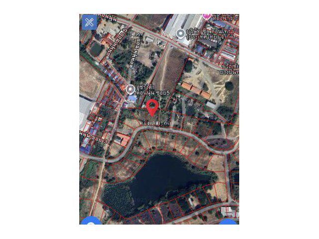 ขายที่ดินเปล่า รูปแปลงสวย เนื้อที่ 1-0-32 ไร่ ถ.ดอนนุ่น ต.บึง อ.ศรีราชา จ.ชลบุรี