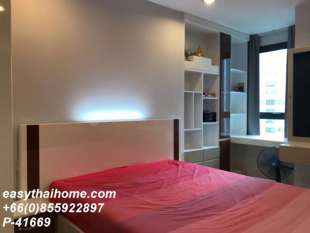 P-41669 ให้เช่าคอนโด ไอดีโอ คิว ราชเทวี Thanon Phaya Thai, Ratchathewi, Bangkok พร้อมอยู่ ราคาถูก Line Id @easythaihome