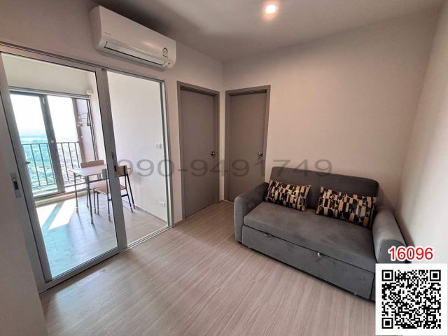 เช่า คอนโด The Parkland Phetkasem 56 ห้องใหม่เอี่ยม ตึก A ติด MRT ภาษีเจริญ, ตรงข้าม Seacon บางแค