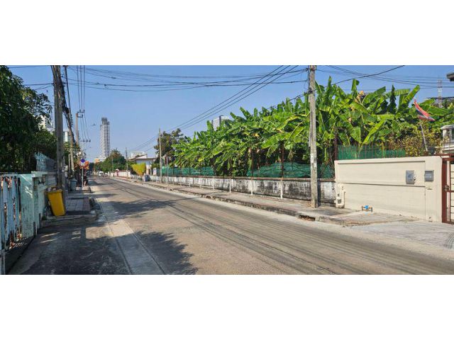 ขายที่ดินเนื้อที่ 312 ตร.ว. ซอยรามคำแหง 46 เชื่อมรามคำแหง–หัวหมาก ใกล้รถไฟฟ้าสายสีเหลือง กรุงเทพกรีฑา , MRTแยกสำลี