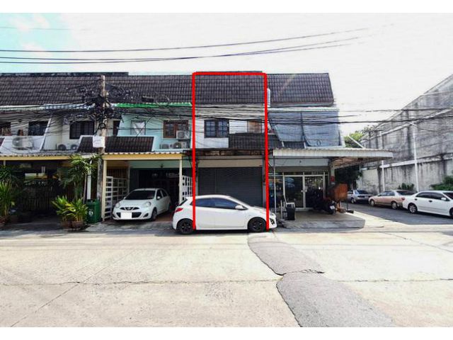 ขายอาคารพาณิชย์ หมู่บ้านสินทรัพย์นคร สะพานใหม่ ถนนเทพรักษ์ สายไหม กรุงเทพมหานคร