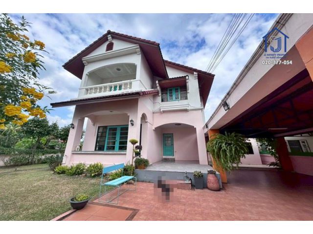 ขายบ้านเดี่ยว 2 ชั้น หมู่บ้านยัวร์เฮ้าส์ หลังริม บางกรวย–ไทรน้อย ใกล้สะพานพระราม 7