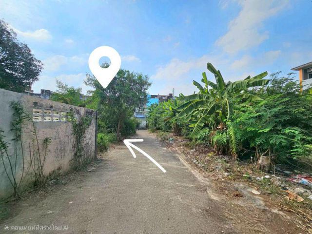 ขาย ที่ดินเปล่า 100 ตารางวา ถนนบางบอน 5 สายเดิม ตรงข้ามศาลเจ้าจีน เจ้าแม่กวนอิม แขวงหนองแขม เขตหนองแขม กรุงเทพมหานคร