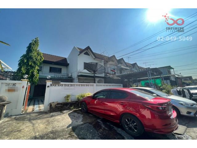 ขายทาวน์เฮาส์ 2ชั้น 40ตรว.เคหะธานี 2 นวลจันทร์ 56 หลังริม