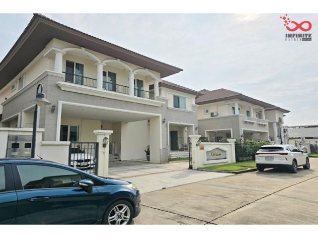 ขายบ้านเดี่ยว 2 ชั้น เอ็นริชพาร์ค ปิ่นเกล้า 110 ตรว. กาญจนาภิเษก พร้อมเข้าอยู่