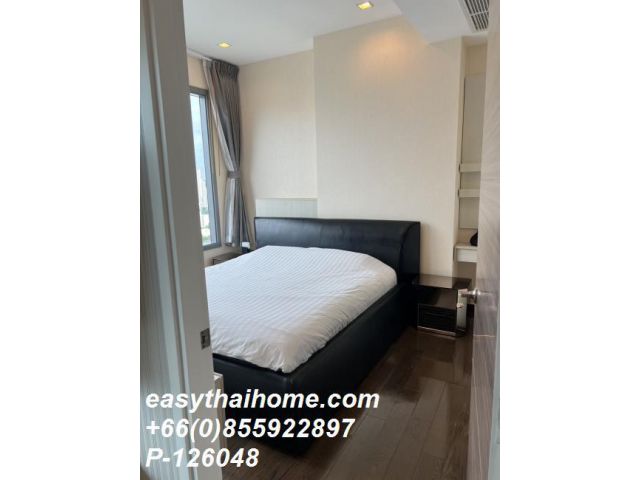 P-126048 ให้เช่า คอนโด คิว อโศก Phetchaburi Rd, Makkasan, Ratchathewi, Bangkok พร้อมอยู่ ราคาถูก Line Id @easythaihome 0