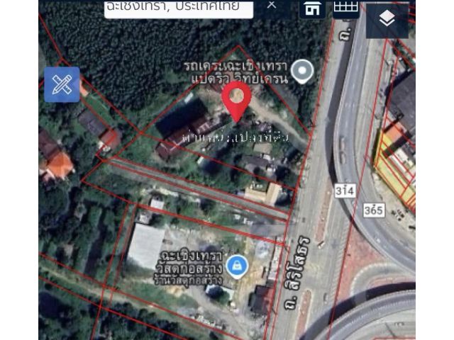 ขายที่ดิน 4 ไร่ 45 ตร.วา ติดถนนใหญ่ ทำเลทอง ใกล้โรบินสัน ตำบลโสธร