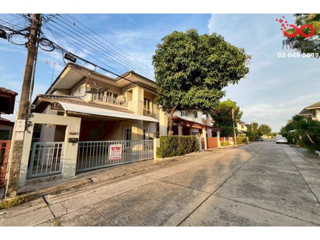 ขายบ้านเดี่ยว ปรีชา ร่มเกล้า 50 ตรว. ใกล้ MRT มีนบุรี 2 สาย ต่อเติมครัว-โรงรถ