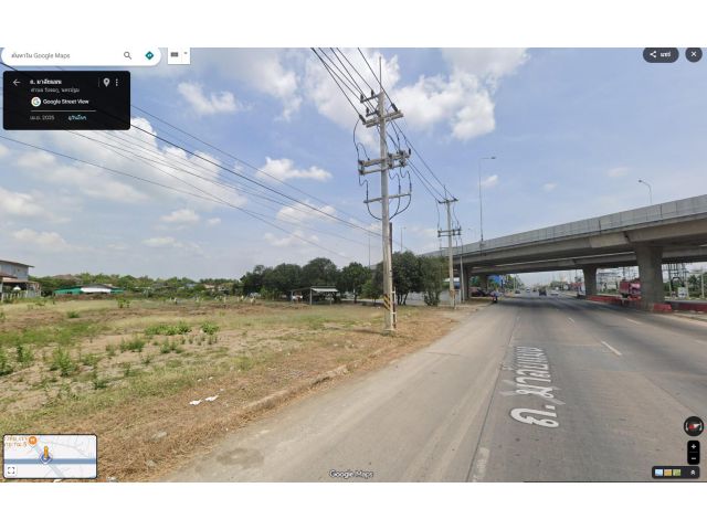 ขายที่ดินเปล่าถมแล้ว เนื้อที่2 ไร่ ใกล้จุดขึ้นลงมอเตอร์เวย์ วังตะกู ตรงข้ามโกดังญี่ปุ่น กม.5