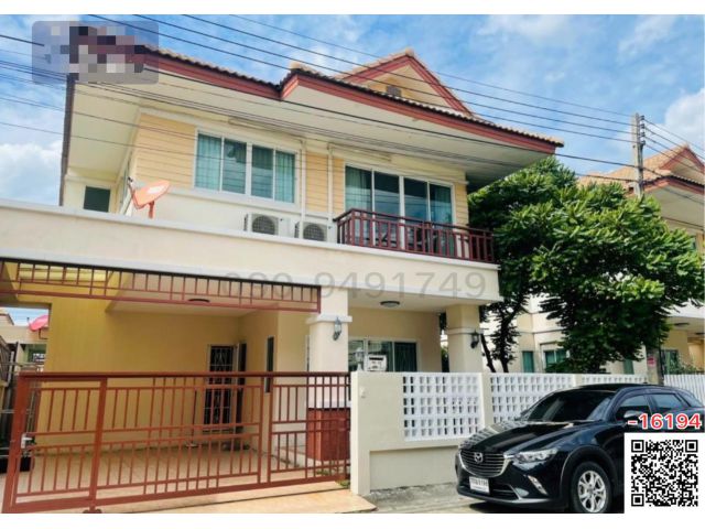 เช่าบ้านเดี่ยว 2 ชั้น หมู่บ้านนันทร์นรินทร์ ดอนเมือง-นาวง สรงประภา  ใกล้ ม.รังสิต