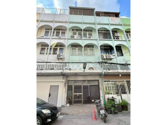 ให้เช่าอาคาร 4 ชั้น ทำเลทอง ย่านพระราม 9 - รัชดา ซอยทรัพย์ธานี ดิ