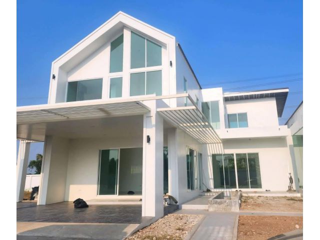 ขายถูกมาก!! บ้านเดี่ยวหลังใหญ่ บนที่ดิน 2 ไร่ กลางธรรมชาติ คลอง 12 อ.หนองเสือ จ.ปทุมธานี ใกล้เซเว่น ซีเจ