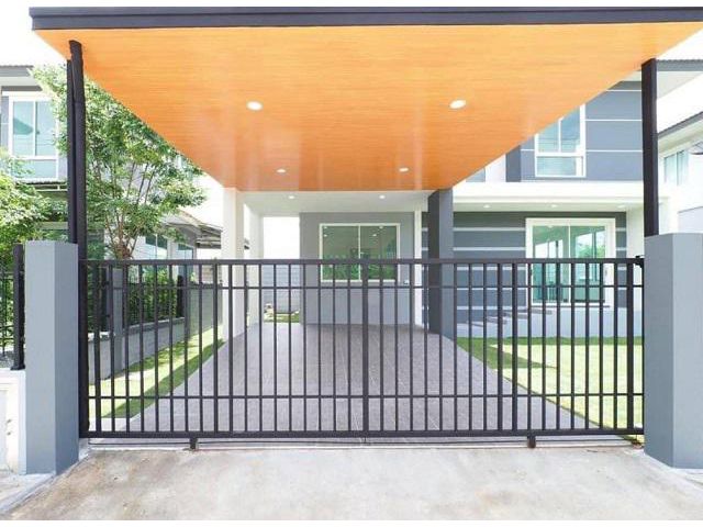 บ้านเดี่ยว 2 ชั้นหลังมุม ถ.เลียบคลอง3 เพียวเพลส รังสิต คลอง 2 2.4