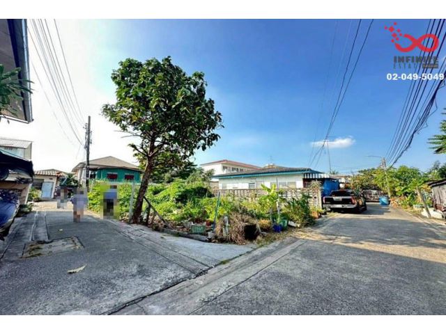 ขายที่ดิน 36ตร.วา ซอยประชาราษฎร์ 20 นนทบุรี ใกล้รถไฟฟ้าสายสีม่วง