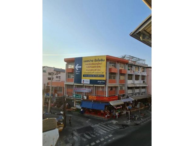 ขายที่ดิน 329 ตรว. พร้อมสิ่งปลูกสร้าง อาคารพาณิชย์ ติด BTS รัชโยธ