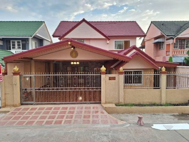 ขายบ้านเดี่ยว ใกล้ตลาดสุวินทวงศ์ คลองหลวงแพ่ง ฉะเชิงเทรา