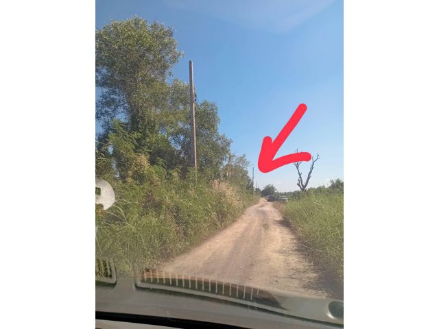 ขายด่วน!! ที่ดิน 2-1-06 ไร่  ต.บางปลากด  อ.องครักษ์ จ.นครนายก ขายเหมายกแปลง 1,200,000 บาท