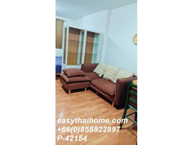 P-42154 ให้เช่า คอนโด ไอวี่ รัชดา 30 Ratchadaphisek 20 Alley, Samsen Nok, Huai Khwang, Bangkok พร้อมอยู่ ราคาถูก Line Id