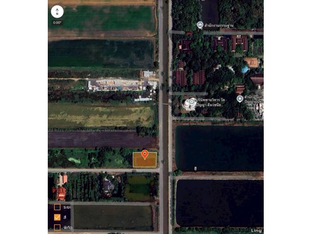 ขายถูกที่ดินใกล้วัดปัญญานันทาราม 1 ไร่ ติดถนนคอนกรีตสาธารณะ ซ.คลองห้า ตอ.38 อ.คลองหลวง จ.ปทุมธานี