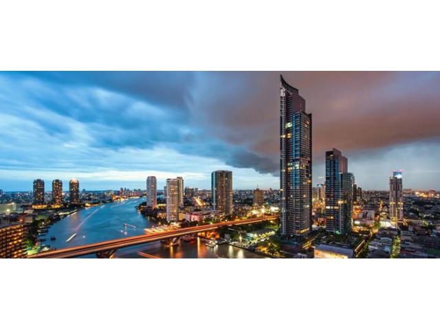 For Rent: Luxurious Duplex Condominium at The River Breathtaking River and City Views from the 67-68th Floor – 3 Bedroom