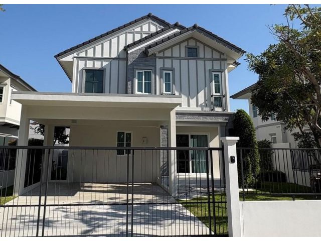 ให้เช่าบ้านเดี่ยว Villaggio 3 ศรีนครินทร์-บางนา (พร้อมเข้าอยู่)