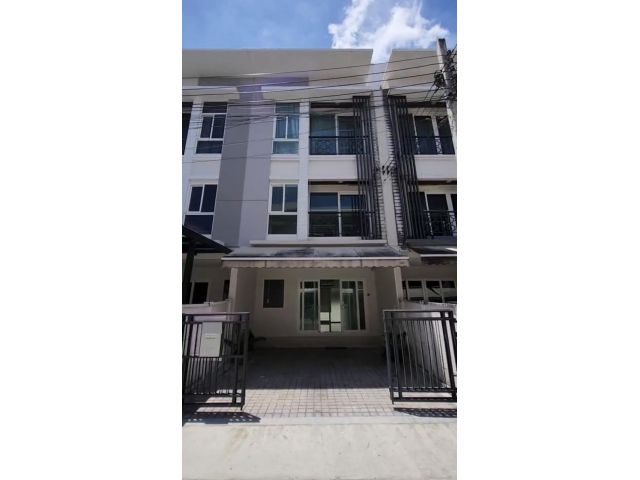 ขายทาวน์โฮม 3 ชั้น บ้านกลางเมือง พระราม 9 - มอเตอร์เวย์ ใกล้ APL หัวหมาก (N.1955)