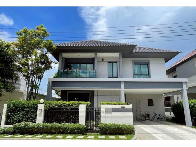 ขายบ้านเดี่ยว หมู่บ้านบางกอกบูเลอวาร์ด ศรีนครินทร์-บางนา บ้านหลังมุม (N.1956)