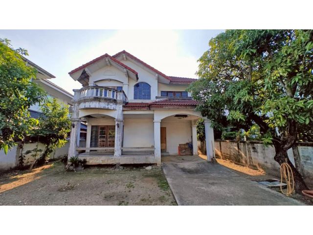 ขายบ้านเดี่ยว 2 ชั้น หมู่บ้านเพชรมณี ถนนราษฎร์อุทิศ18 ใกล้สถานีรถไฟฟ้าสายสีชมพู (N.1958)