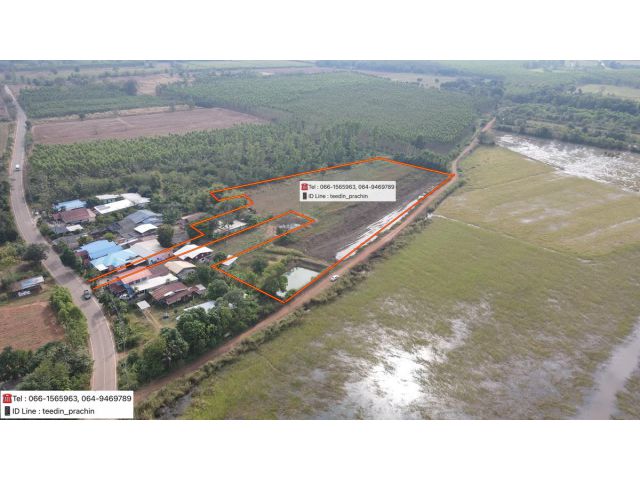 ขายที่ทำสวน ทำนา ทำเกษตร  ที่ในหมู่บ้าน เนื้อที่ 8 ไร่เศษ