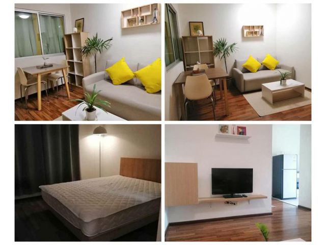 ให้เช่า คอนโด ยู รัชโยธิน ห้องริม วิวสระน้ำ ชั้น 8 บนสุด เฟอร์พร้อมอยู่ Tel 0626599246