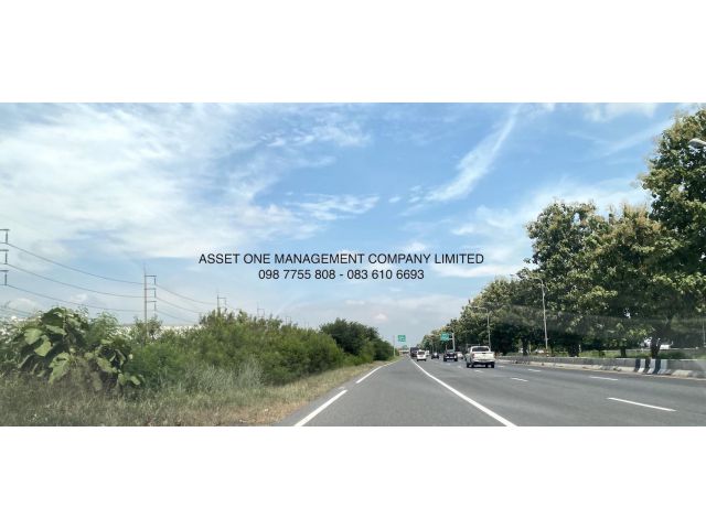 ขายที่ดิน 10 ไร่ ติดถนนสายเอเชียขาขึ้นเหนือ  พรหมบุรี สิงห์บุรี 098 7755 808