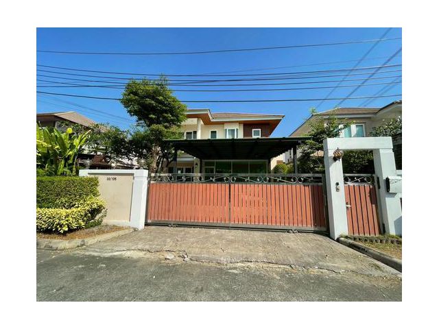 ขายบ้านเดี่ยวสองชั้นหมู่บ้านบุญโต 99 ถนนเลียบคลองปะปา ใกล้ทางด่วนศรีสมาน แจ้งวัฒนะ เมืองทองธานี ดอนเมือง บ้านสวยพร้อมอยู