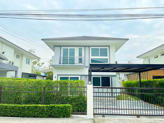 ตลาดพึ่งสุข บ้าน 2ชั้น วงแหวน-ลำลูกกา คลอง 6 วิวสวนหลังบ้าน 4นอน