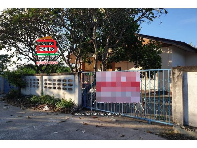 บ้านเดี่ยว โครงการ เฉลิมพรรณ อู่ทอง-ท่าพระ เนื้อที่ 57 ตารางวา ใกล้หอนาฬิกาบรรหารแจ่มใส อำเภออู่ทอง จังหวัดสุพรรณบุรี