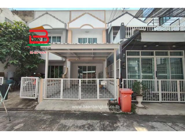 ให้เช่า ทาวเฮ้าส์ อัมรินทร์ 3 ผัง 4 (ใกล้ตลาดเอซี) เนื้อที่ 16 ตรว. แขวงสายไหม เขตสายไหม