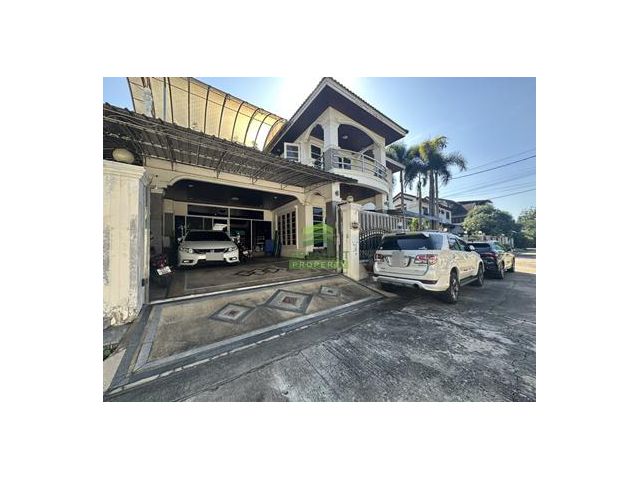 ขายบ้านเดี่ยว 2 ชั้น หมู่บ้านสินทวีงามเจริญ เนื้อที่ 74.20 ตร.ว แต่งหรู ทำเลดีสุดโซนพระราม 2