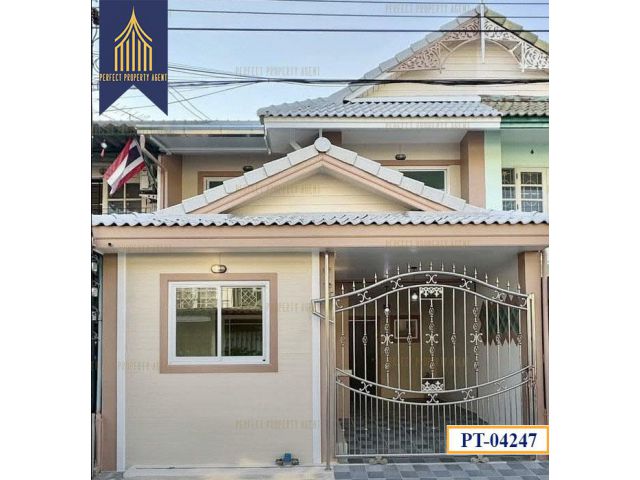 ขาย ทาวน์เฮ้าส์ พฤกษา 18 สไตล์โมเดิร์น มินิมอล บางใหญ่ แต่งใหม่ทั้งหลัง