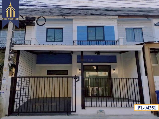 ขาย ทาวน์เฮ้าส์ พฤกษา 54/1 บางแม่นาง บางใหญ่ รีโนเวทใหม่