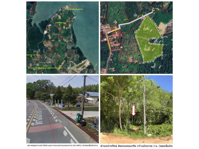 ขายที่ดิน เนื้อที่ 33-2-30.1 ไร่ บ้านแหลมทราย ต.เทพกระษัตรี อ.ถลาง ภูเก็ต