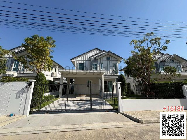 เช่า บ้านเดี่ยว 2 ชั้น Villaggio 3 Srinakarin-Bangna พร้อมเข้าอยู่