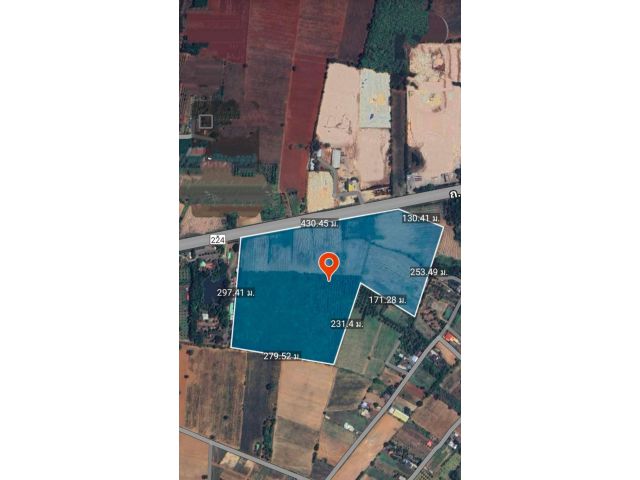 ขายที่ดิน82ไร่อำเภอเสิงสางจังหวัดนครราชสีมา  ติดถนนราชสีมาโชคชัย  ​