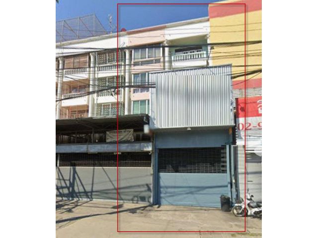 บนถ.ให้เช่าอาคารพาณิชย์ 4.5ชั้น ถ.พระราม5ราชพฤกษ์  ไม่มีค่าเซ้ง!