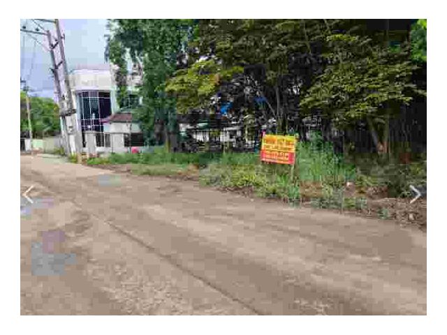 ที่ดิน 106.8 วา ถมแล้ว คลอง3 เหมาะสร้างบ้าน ทำเลดีมาก