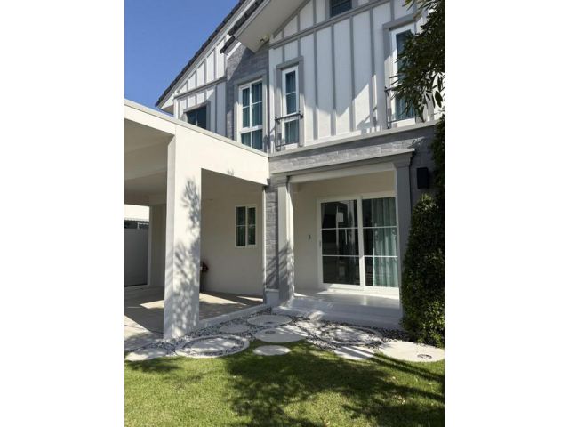 P1787 ให้เช่าบ้านเดี่ยว Villaggio 3 วิลลาจจิโอ ศรีนครินทร์ บางนา