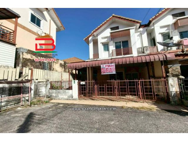 ทาวน์เฮาส์ เนื้อที่ 34 ตร.ว. หมู่บ้านบุณฑริก นิวสไตล์ ลำลูกกา-คลอง 4, ใกล้ตลาดกลางลาดสวาย ตำบลลาดสวาย อำเภอลำลูกกา ปทุม