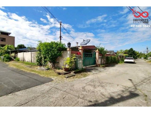 ขายบ้านชั้นเดียว หลังมุม 41ตรว.รามอินทรา 68 ใกล้รถไฟฟ้าสายสีชมพู