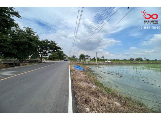 ขายที่ดินเปล่า 400ตร.วา ราชพฤกษ์-บางหลวง คลองพระยามหาโยธา ปทุมธานี แปลงมุม