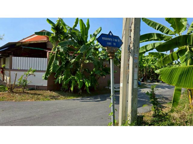 ขายด่วนที่ดินพุทธมณฑลสาย 3 เนื้อที่ 57 ตรว ติดถนนลาดยาง ซ.19 แยก 16  เขตตลิ่งชัน กทม.