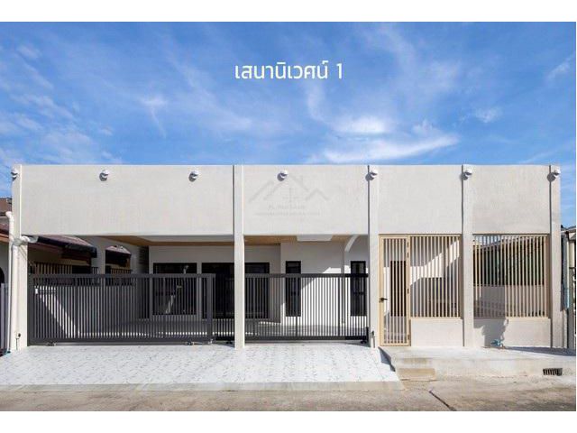 บ้านชั้นเดียว 51 ตรว. ม.เสนานิเวศน์1 รีโนเวทใหม่ สไตล์เจแปนนิสมิน